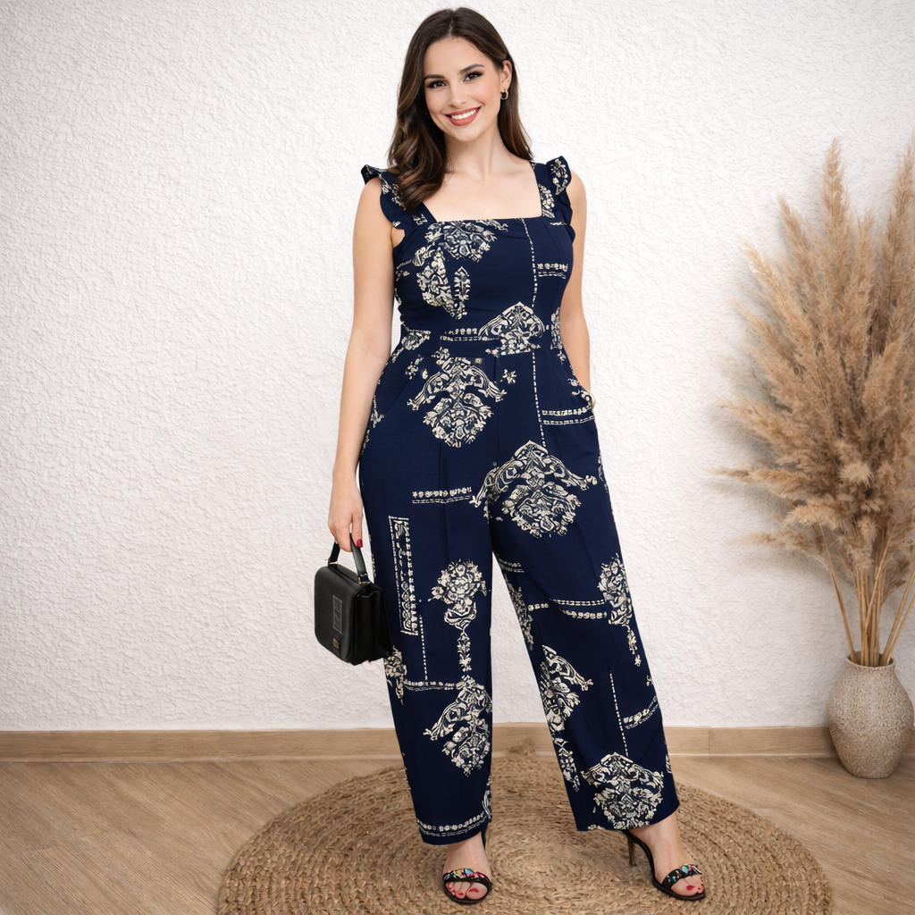 Macacão Estampado Beatriz